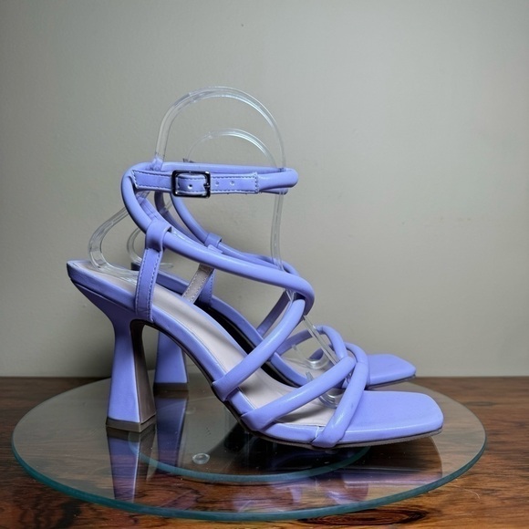 BP. Ashlyn Square Toe Strappy Sandal - purple betta - size 6.5 - Picture 6 of 16